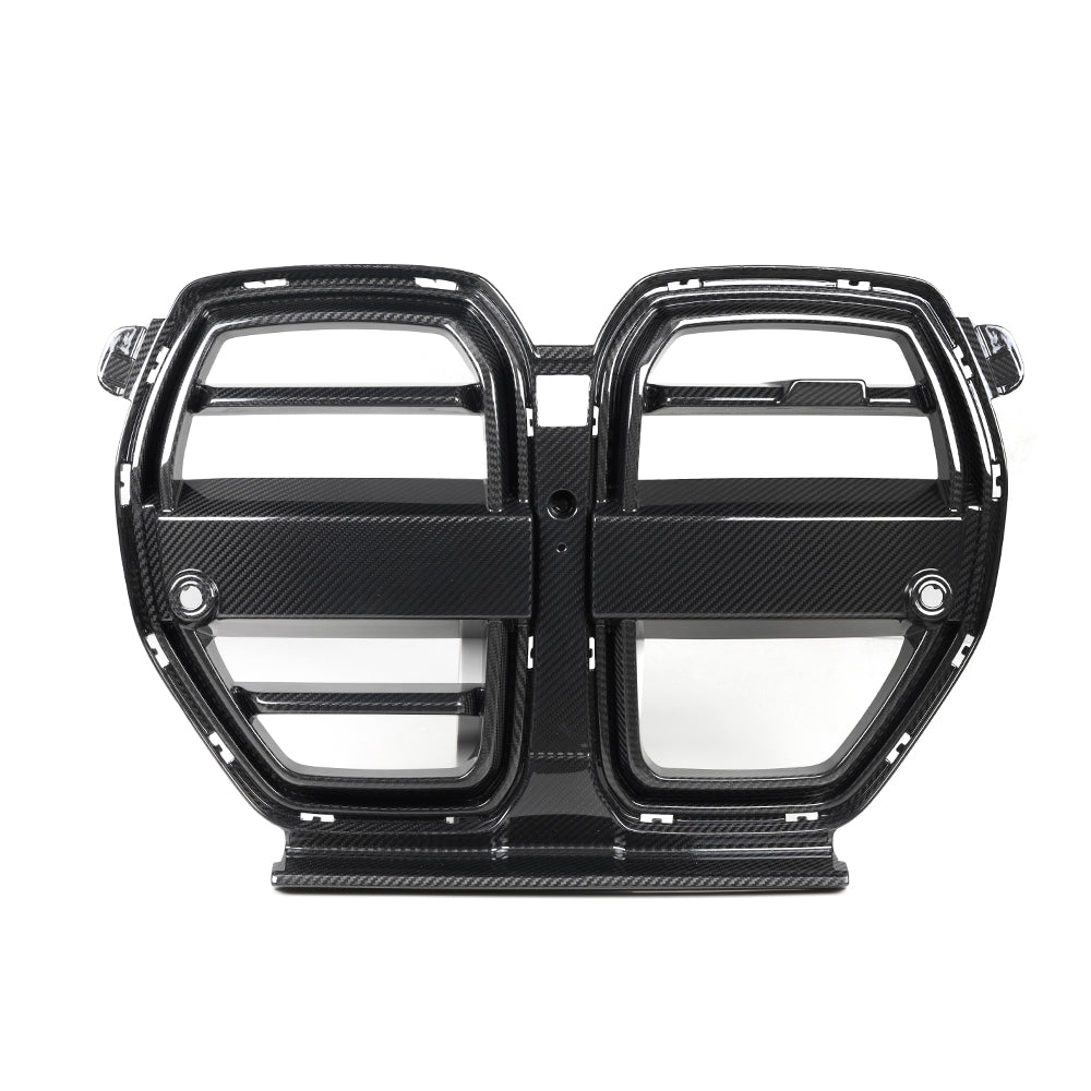 SOOQOO V2 BMW M3 G80/G81 & M4 G82/G83 Pre-Preg Carbon Fibre Front Grille with ACC (2021+)