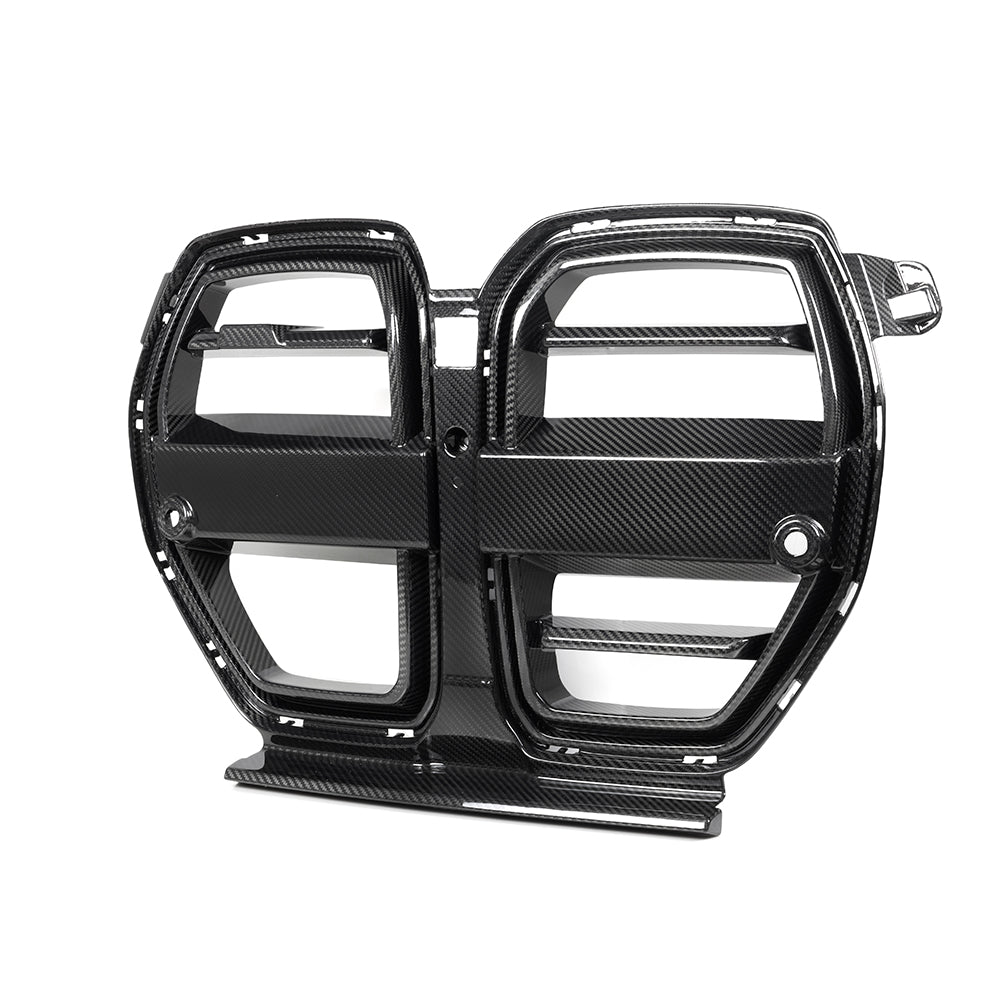 SOOQOO V2 BMW M3 G80/G81 & M4 G82/G83 Pre-Preg Carbon Fibre Front Grille with ACC (2021+)