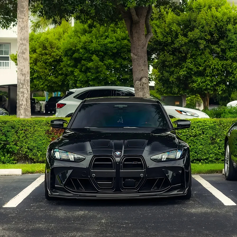 SOOQOO V2 BMW M3 G80/G81 & M4 G82/G83 Pre-Preg Carbon Fibre Front Grille with ACC (2021+)