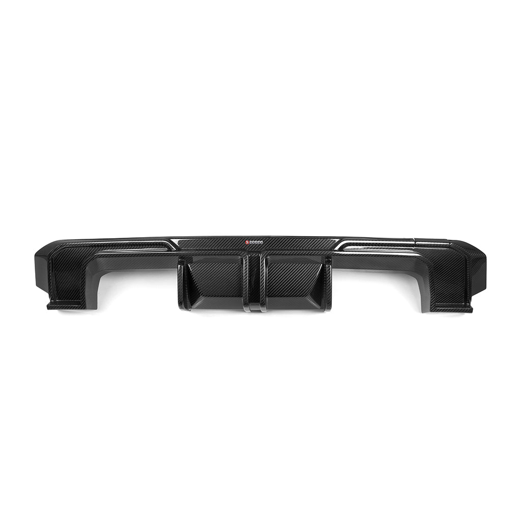 SOOQOO V1 BMW M3 G80 / G81 Pre-Preg Carbon Fibre Rear Diffuser (2021+)
