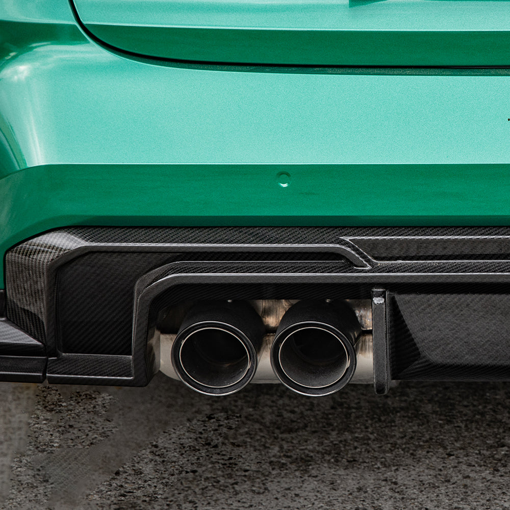 SOOQOO V1 BMW M3 G80 / G81 Pre-Preg Carbon Fibre Rear Diffuser (2021+)