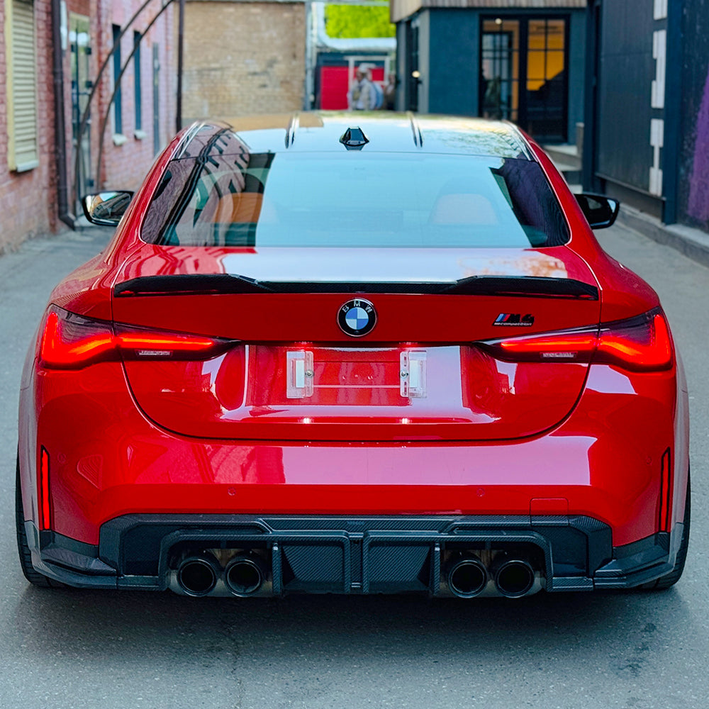 SOOQOO V1 BMW M4 G82 / G83 Pre-Preg Carbon Fibre Rear Diffuser (2021+)