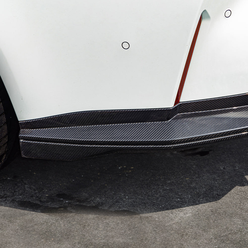 SOOQOO V1 BMW M3 G80 / G81 Pre-Preg Carbon Fibre Rear Diffuser with Brake Light (2021+)
