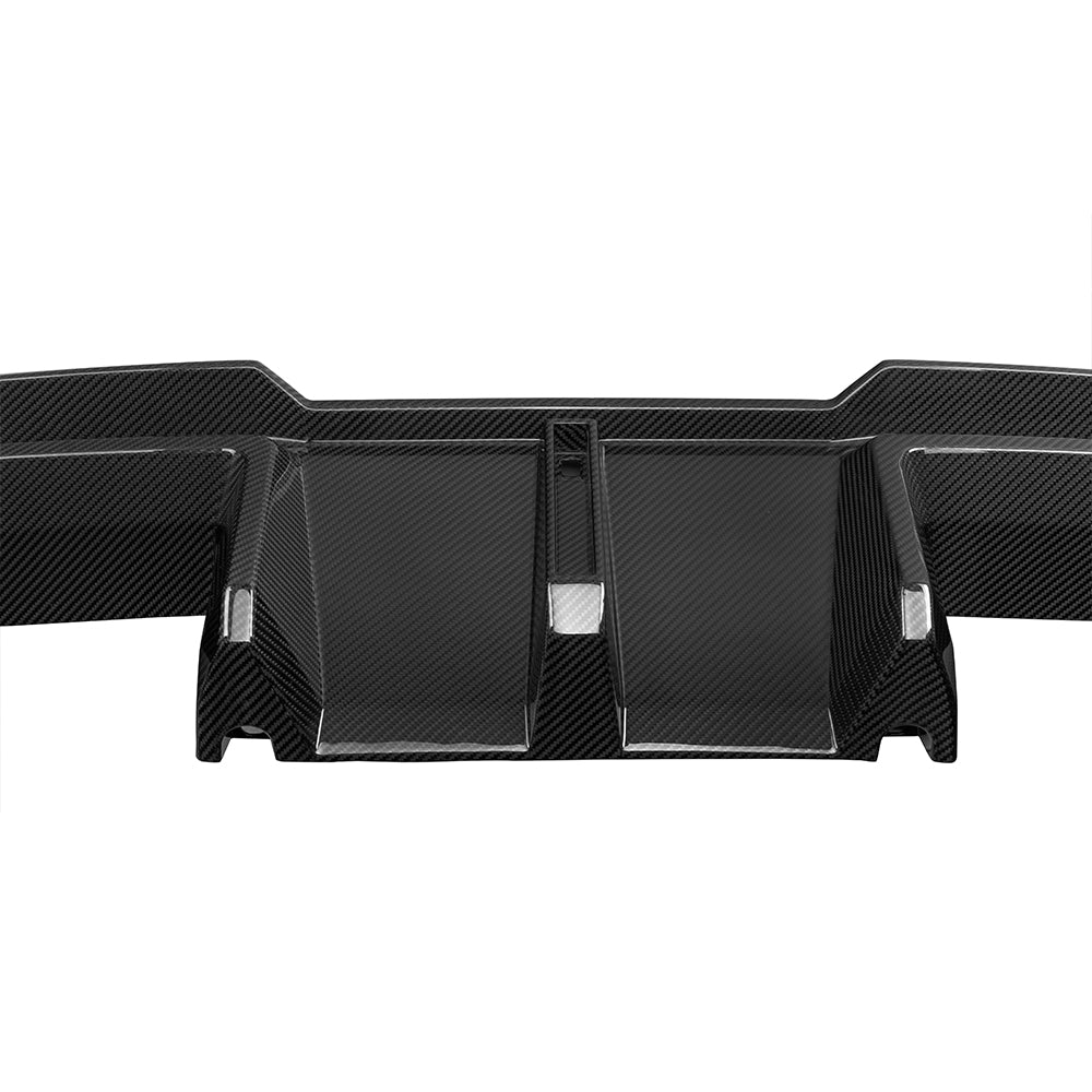 SOOQOO V1 BMW M3 G80 / G81 Pre-Preg Carbon Fibre Rear Diffuser with Brake Light (2021+)