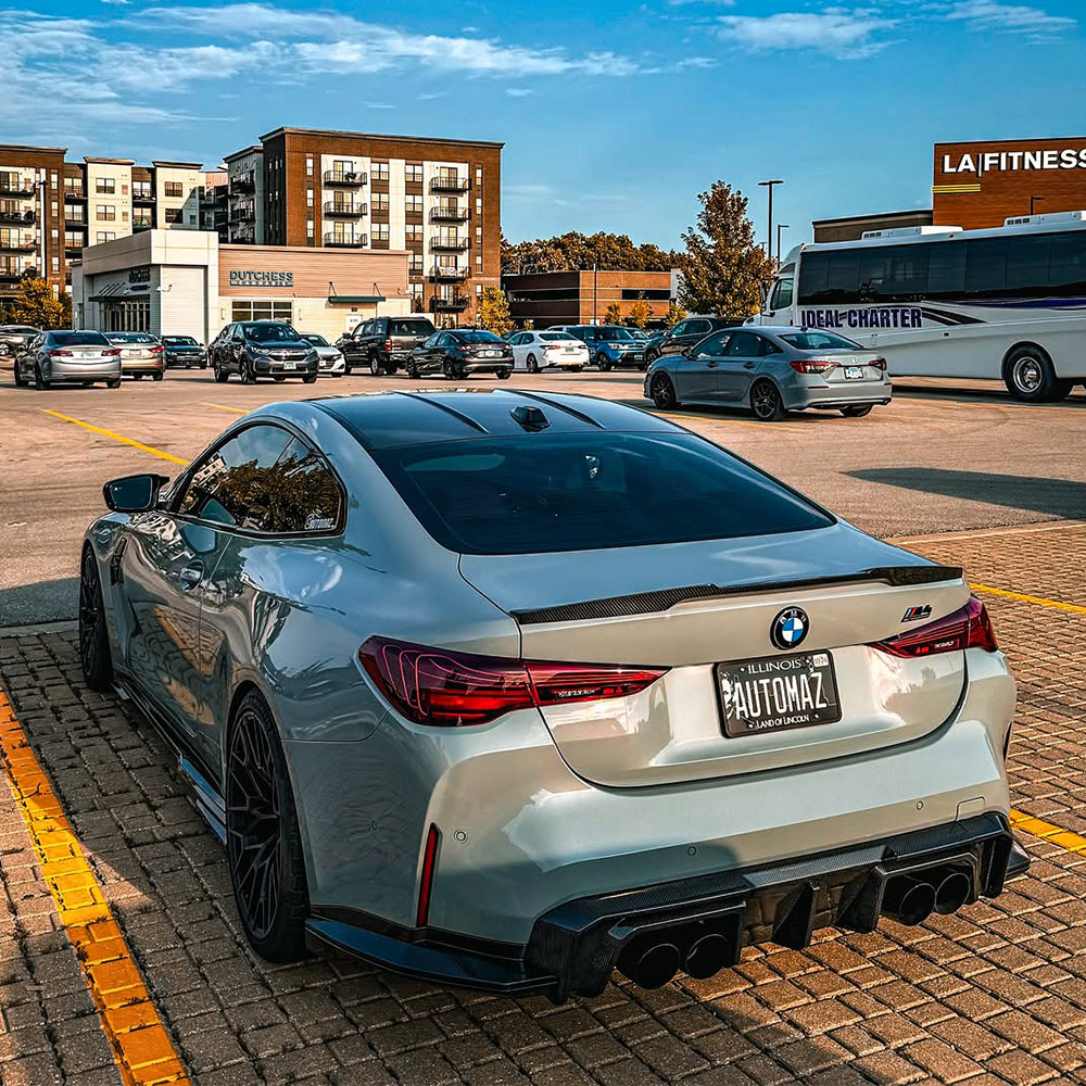 SOOQOO V2 BMW M4 G82 / G83 Pre-Preg Carbon Fibre Rear Diffuser (2021+)