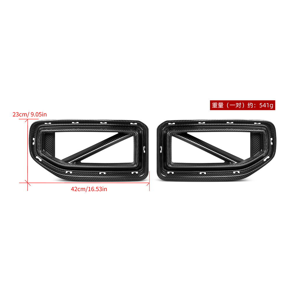 SOOQOO V1 BMW M2 G87 Pre-Preg Carbon Fibre Front Grille (2023+)