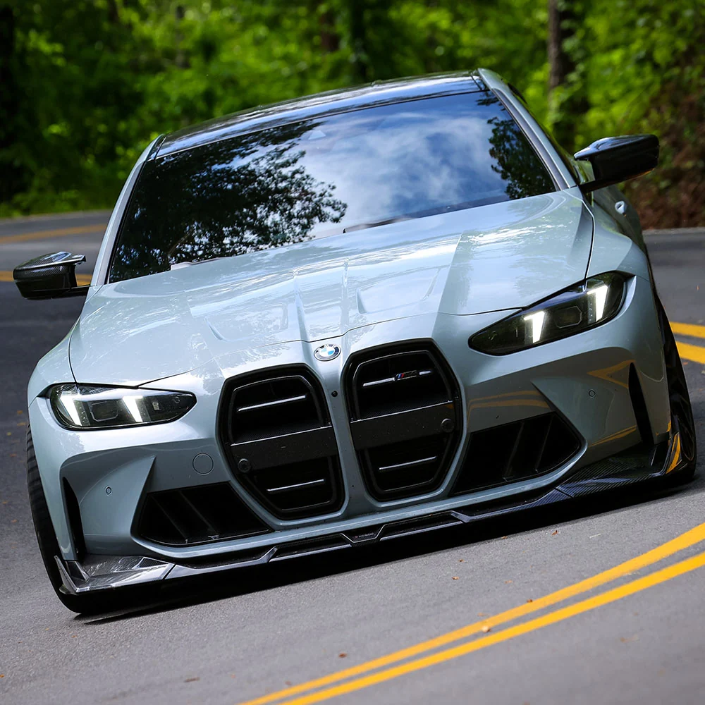 SOOQOO V1 BMW M3 G80/G81 & M4 G82/G83 Pre-Preg Carbon Fibre Front Lip (2021+)