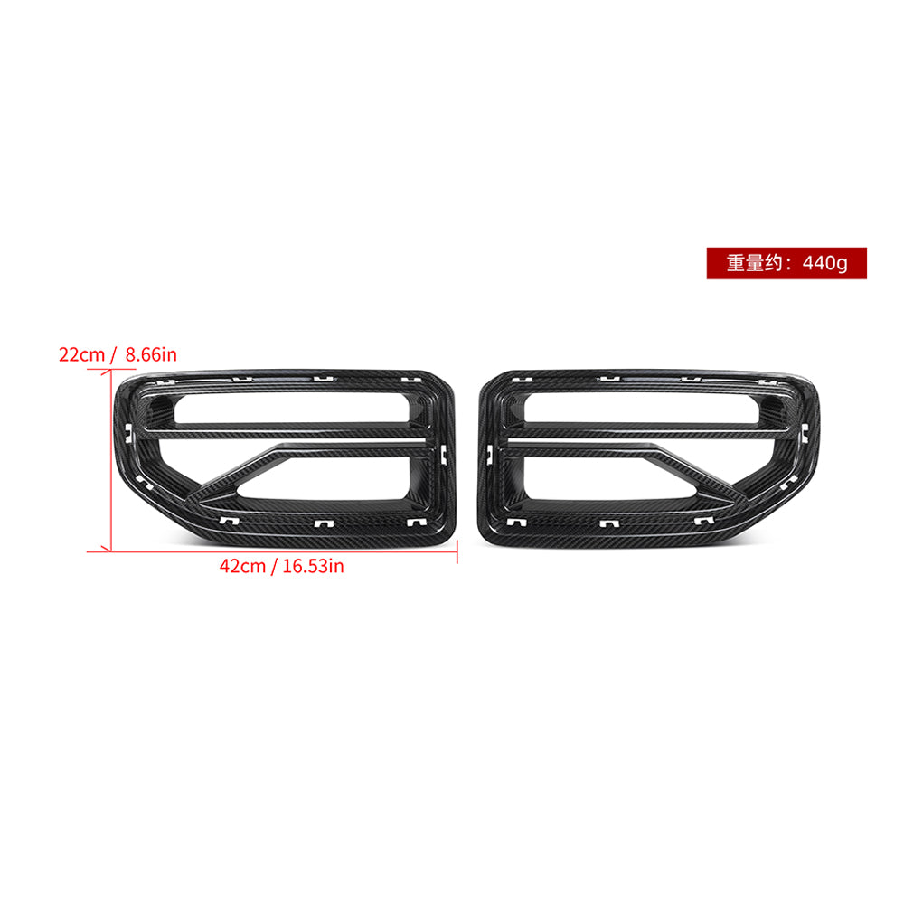 SOOQOO V2 BMW M2 G87 Pre-Preg Carbon Fibre Front Grille (2023+)