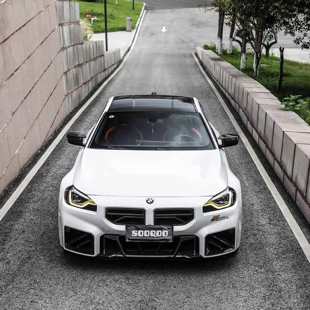 SOOQOO V2 BMW M2 G87 Pre-Preg Carbon Fibre Front Grille (2023+)