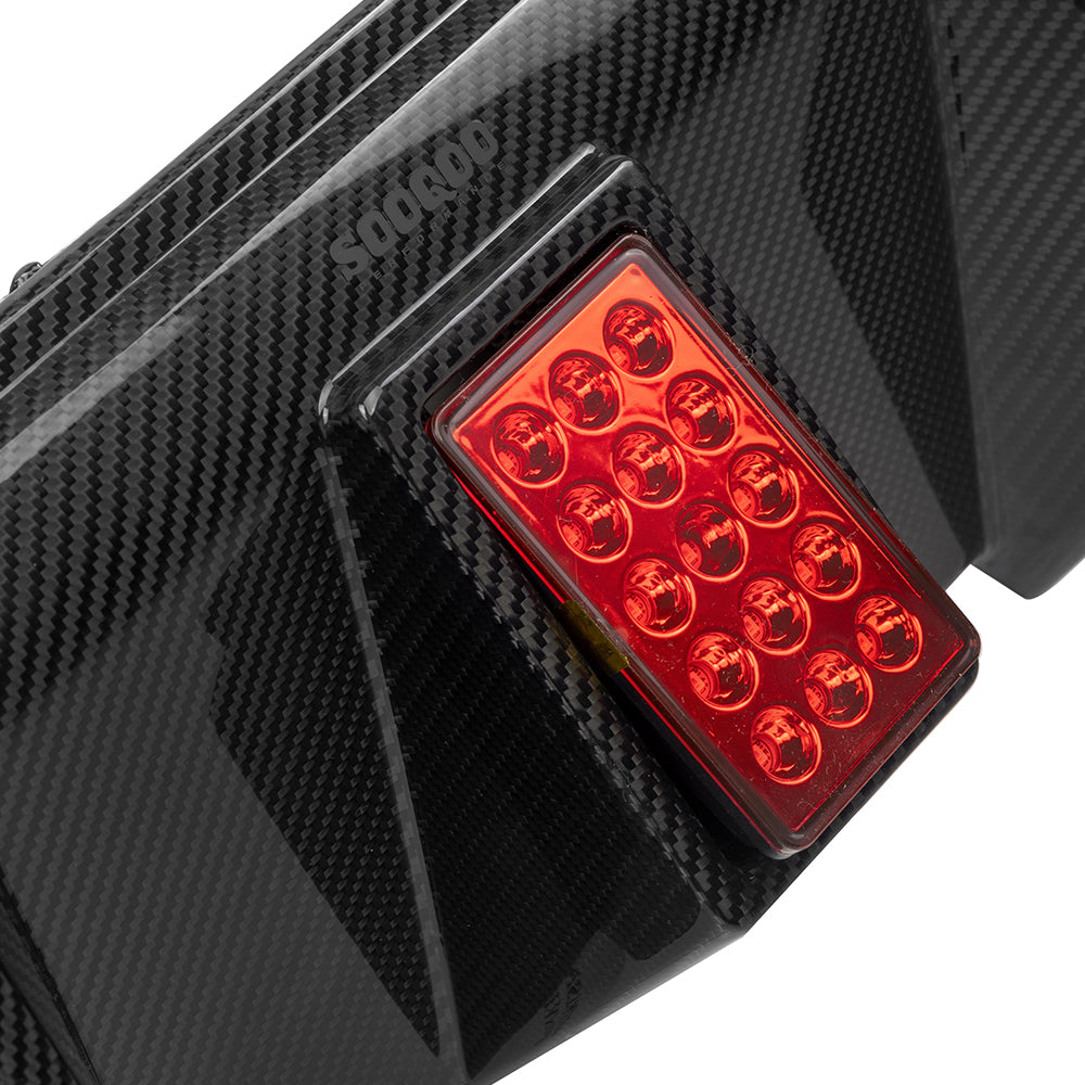SOOQOO V3 BMW M2 G87 Pre-Preg Carbon Fibre Rear Diffuser with Brake Light (2023+)