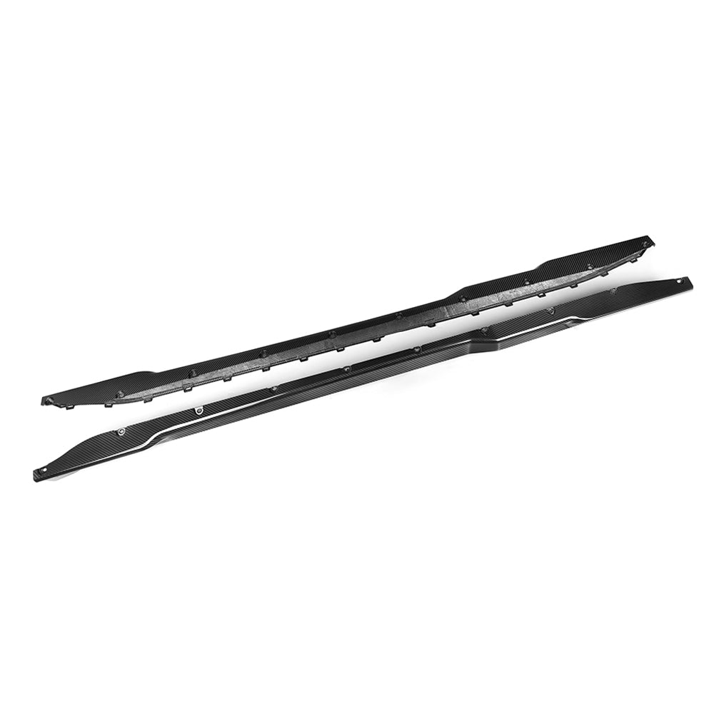 SOOQOO BMW M3 G80 / G81 Pre-Preg Carbon Fibre Side Skirts (2021+)