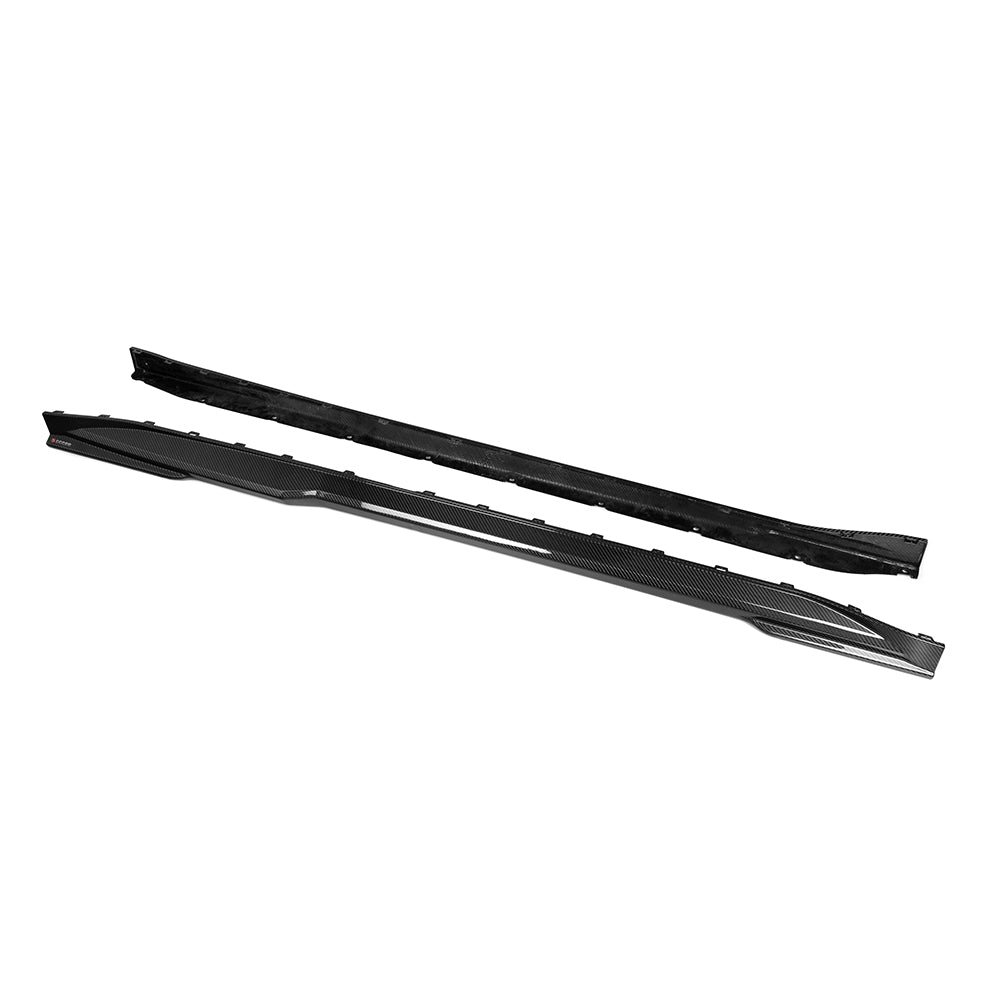 SOOQOO BMW M3 G80 / G81 Pre-Preg Carbon Fibre Side Skirts (2021+)