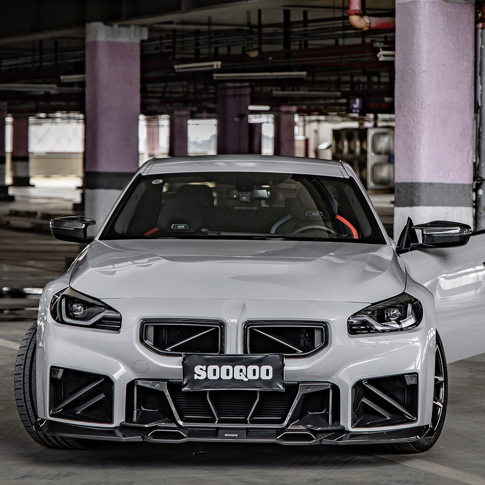 SOOQOO BMW M2 G87 Pre-Preg Carbon Fibre Front Lower Grille (2023+)