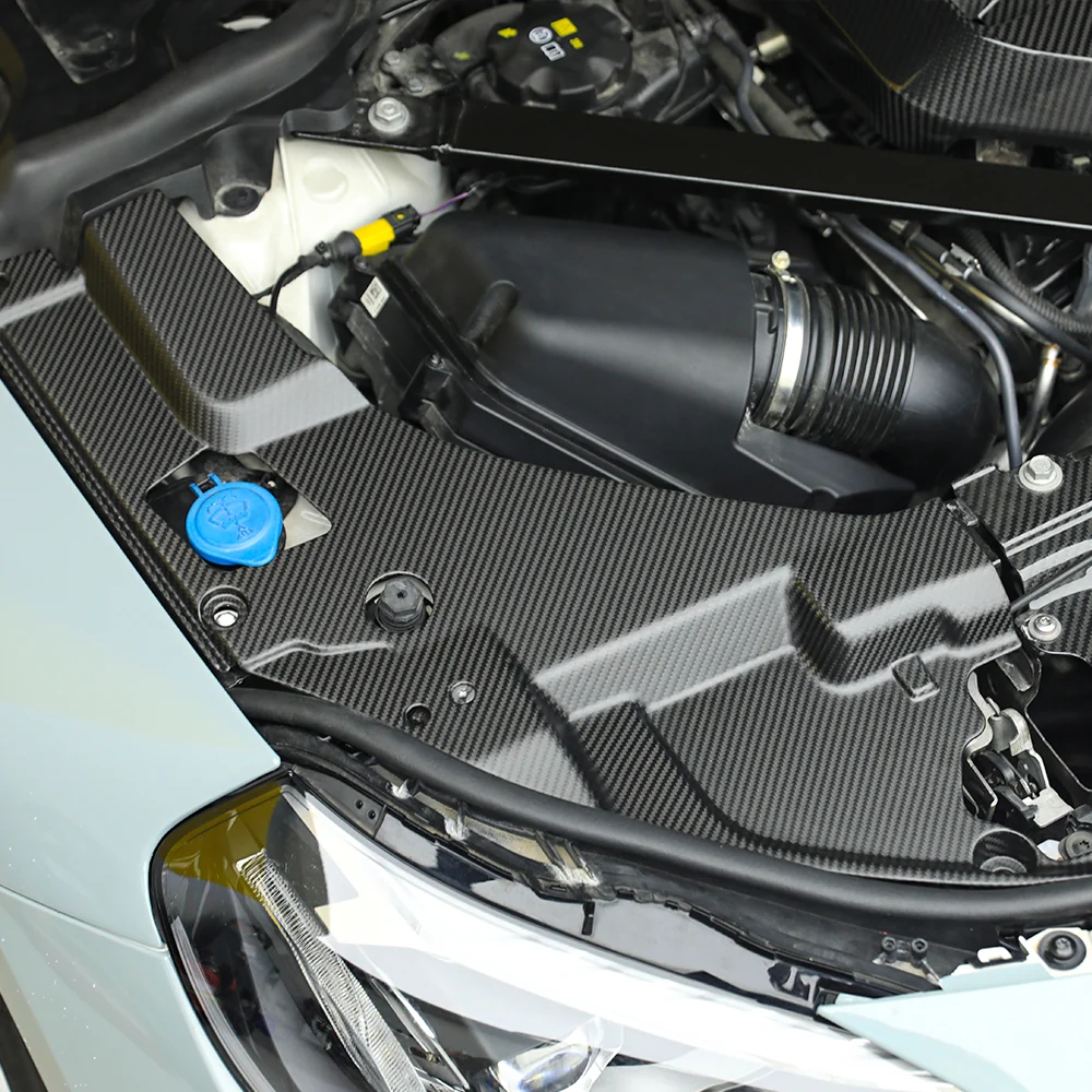 SOOQOO BMW M2 G87 LHD Pre-Preg Carbon Fibre Engine Bay Trim Set (2023+)