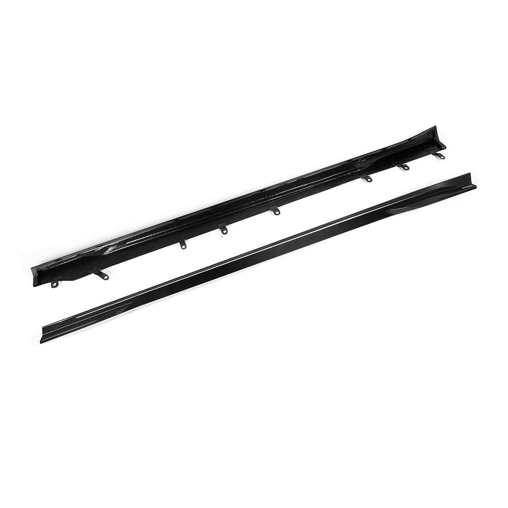 SOOQOO BMW M2 G87 Pre-Preg Carbon Fibre Side Skirts (2023+)