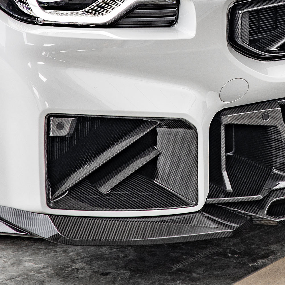 SOOQOO BMW M2 G87 Pre-Preg Carbon Fibre Front Air Inlets (2023+)
