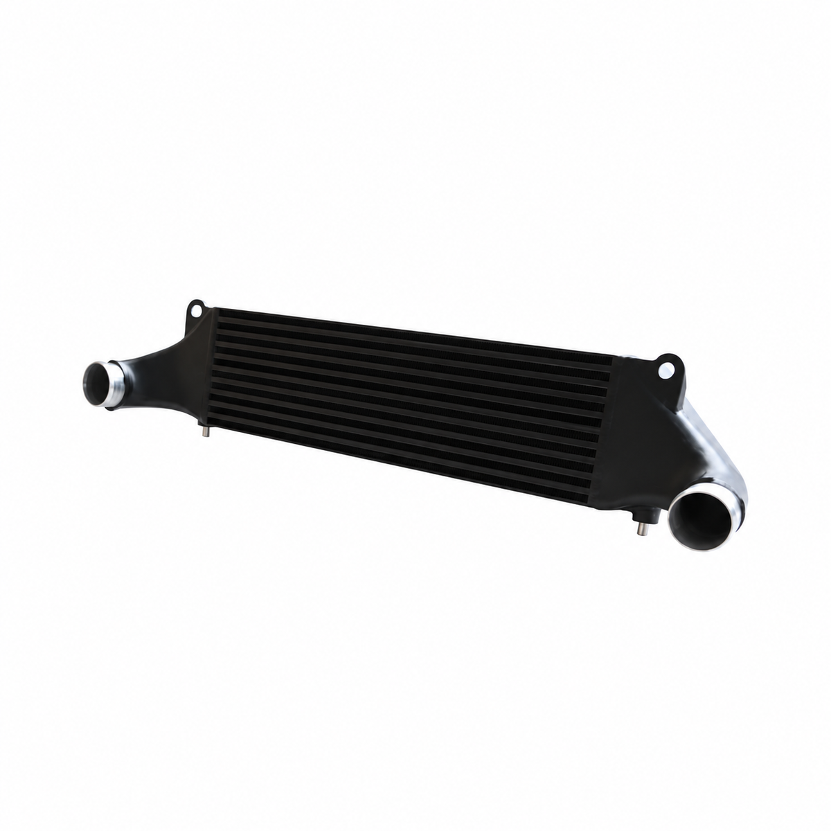 Audi 2.5 TFSI EVO1 performance intercooler angled view for RS3 8V and TT RS 8S