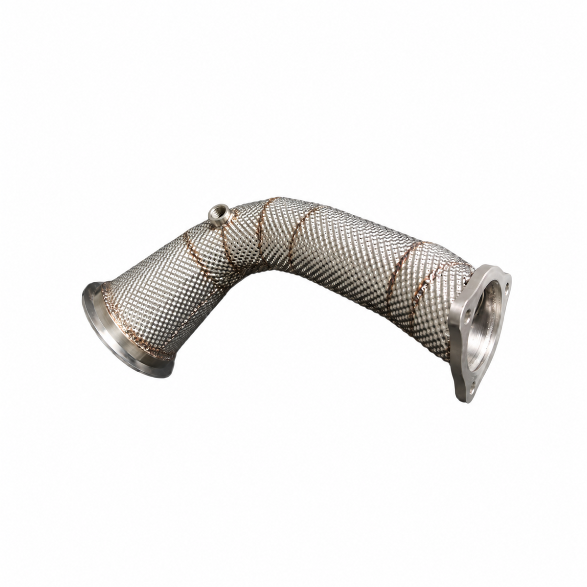 Audi 2.9 TFSI SS304 catless downpipe for RS4 B9 RS5 F5 without OPF