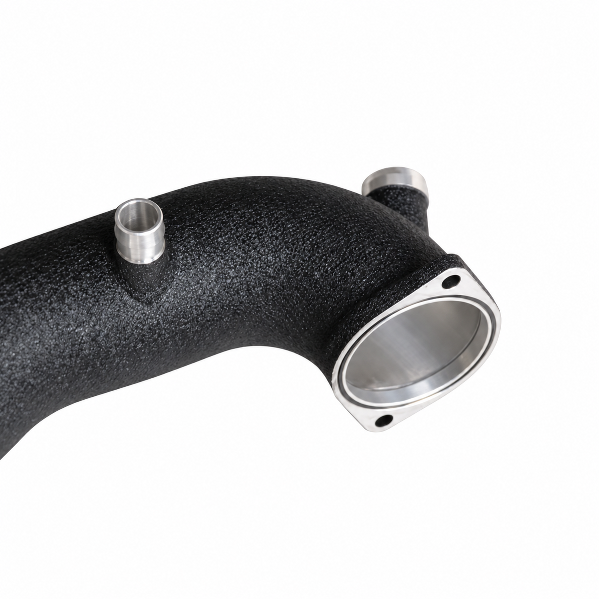 Audi EA839 turbo inlet pipe flange and sensor connection detail