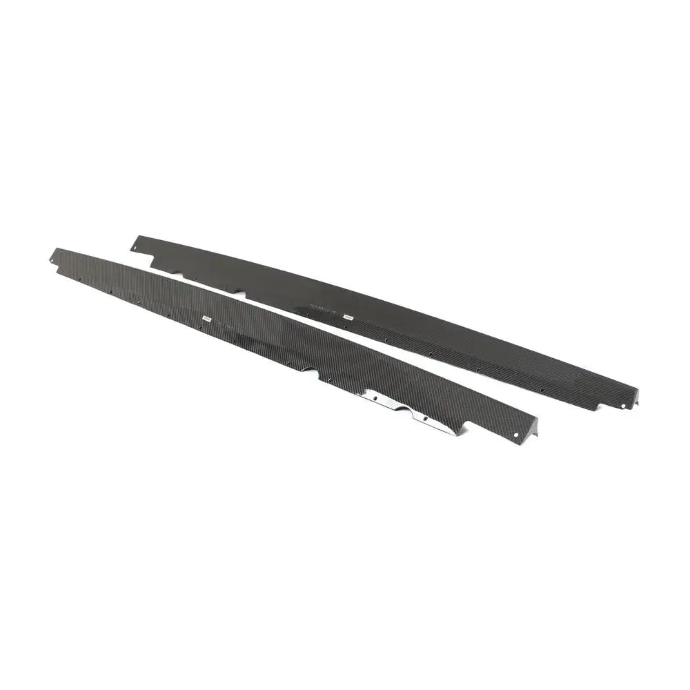 Audi R8 Type 4S V10 carbon fiber side skirt extensions