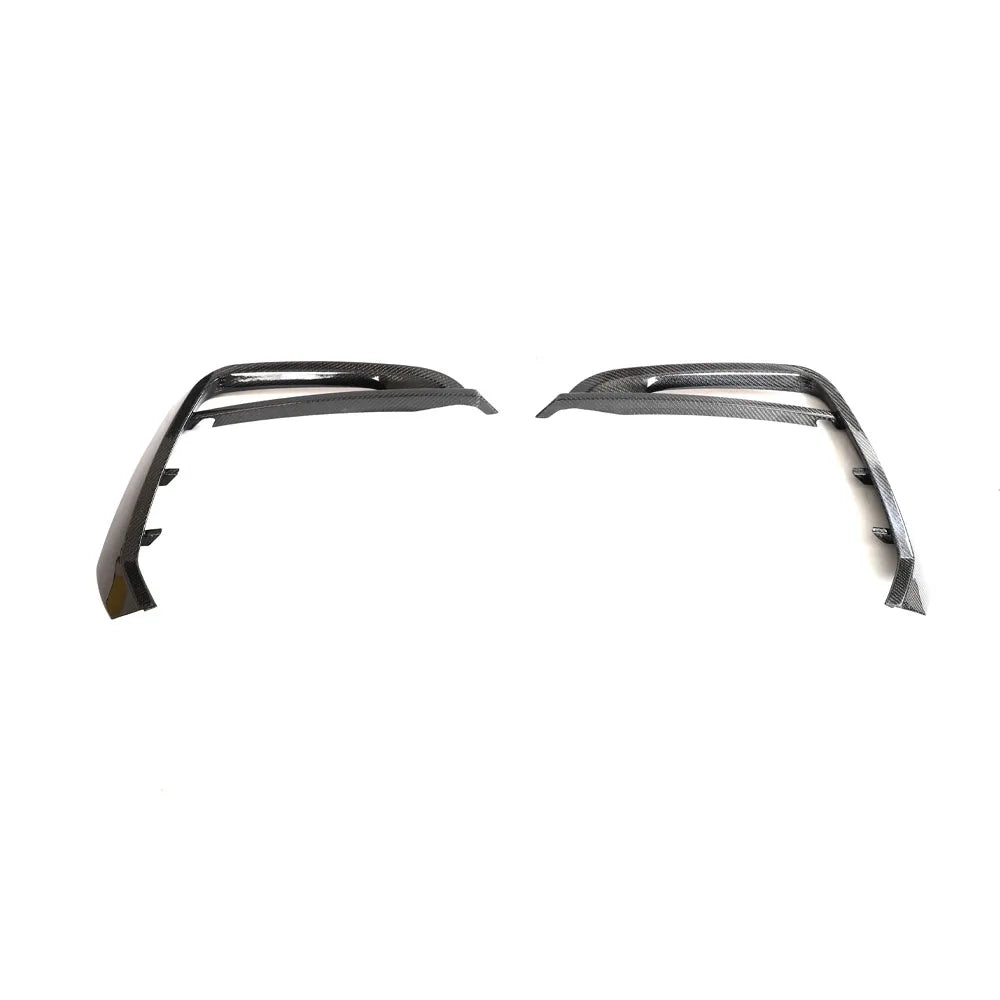 Audi RS Q8 4M8 carbon fiber front bumper vent trims