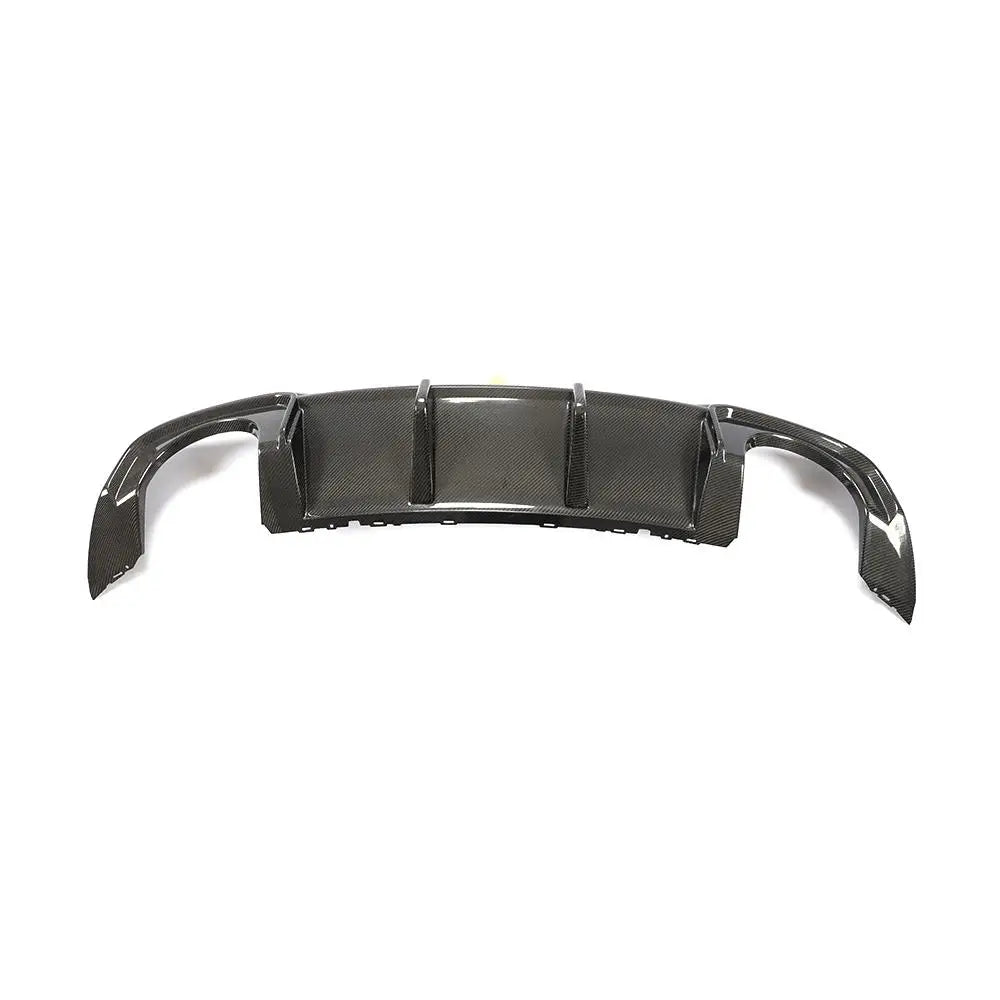 Audi RS3 8V LCI carbon fiber rear diffuser front view