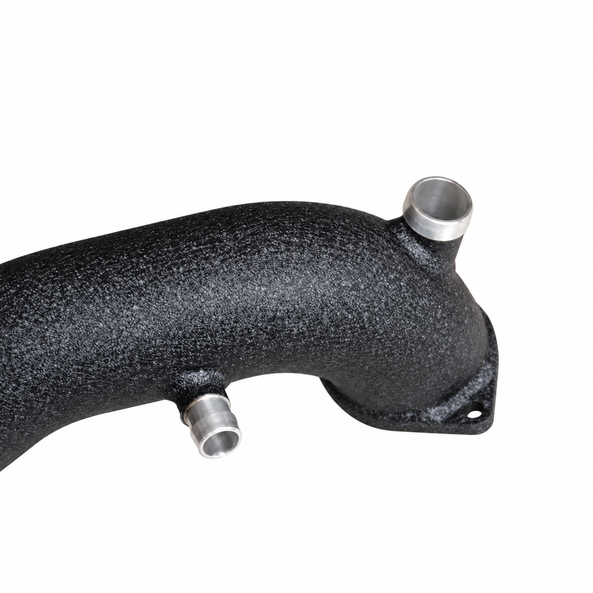 Audi S4 B9 S5 F5 turbo inlet pipe PCV and auxiliary connection port detail