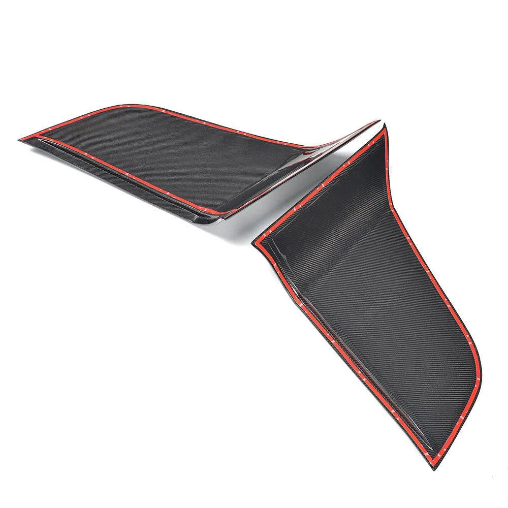 Audi TT 8J R8 style carbon fiber side panel with mounting tape