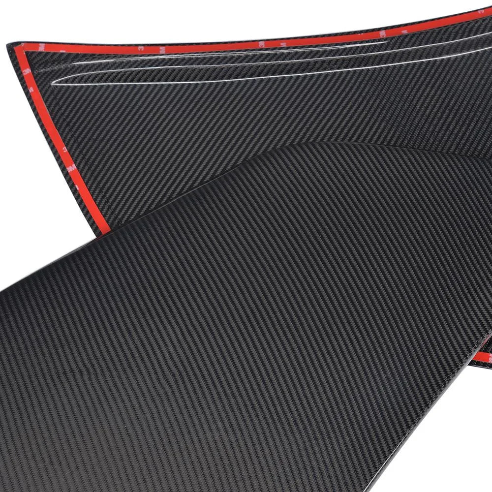 Audi TT RS 8J carbon fiber side fender panel close-up