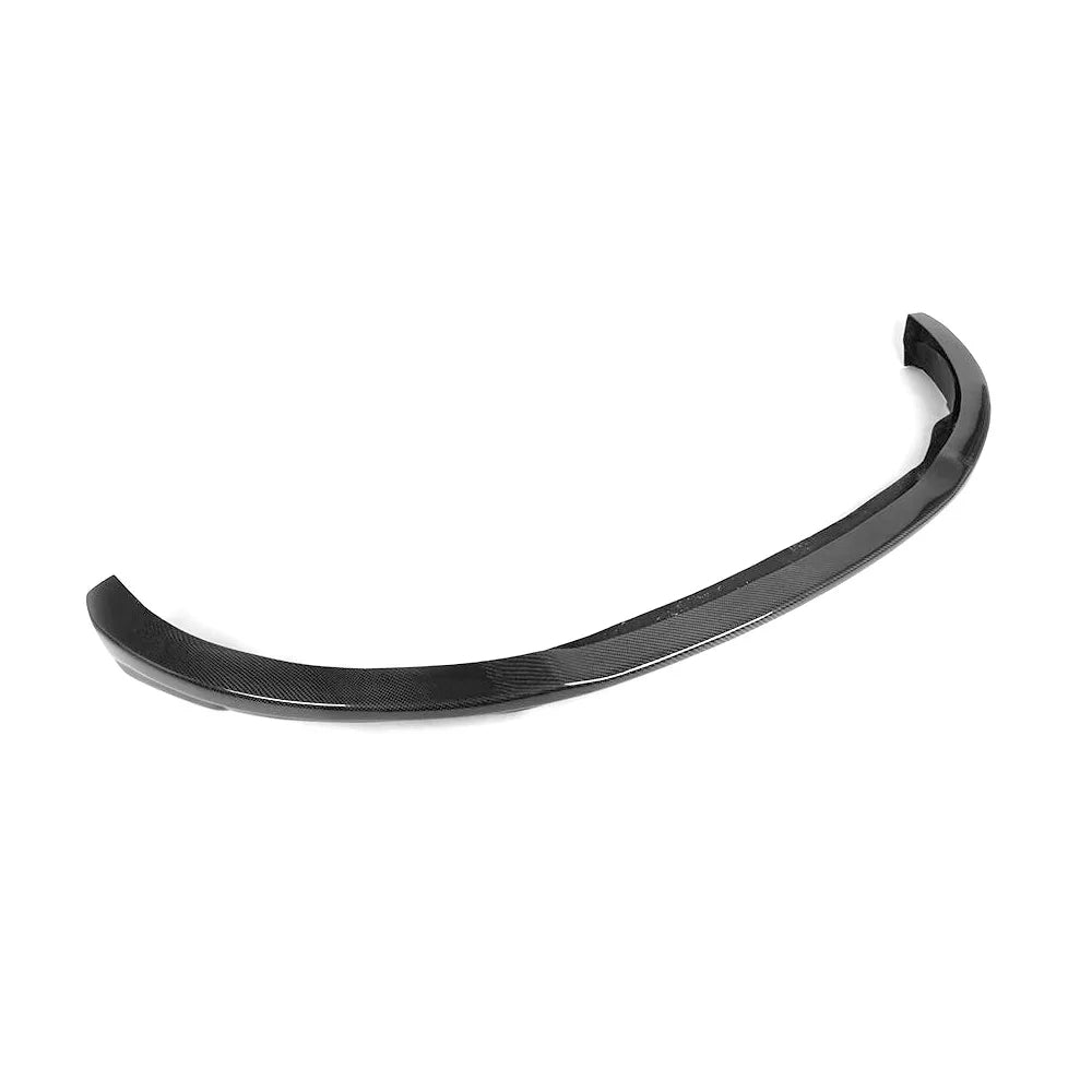 BMW E92 M3 carbon fiber front lip side angle