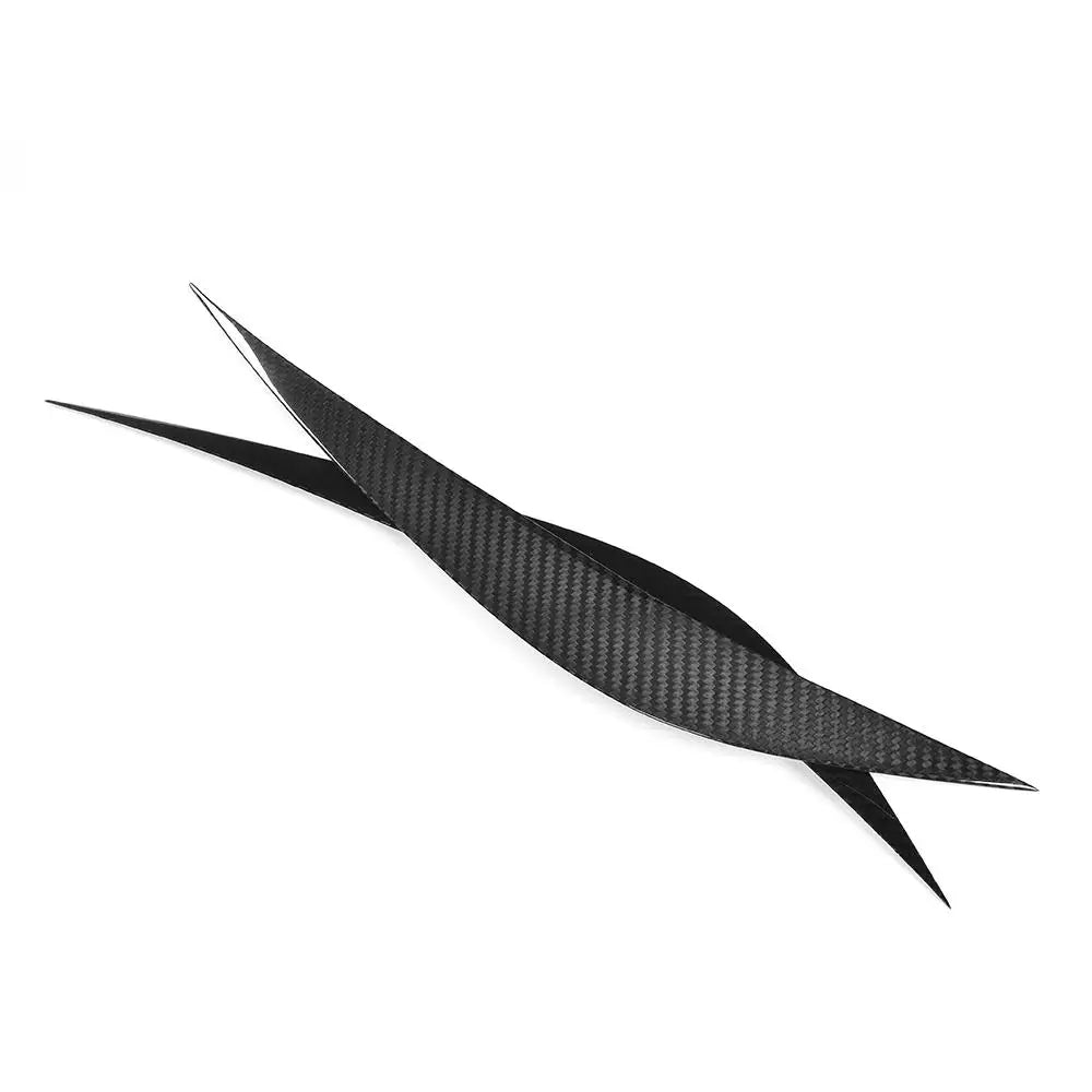 Gloss carbon fiber headlight eyelids for BMW F32 F33 F36 M4 F82 F83