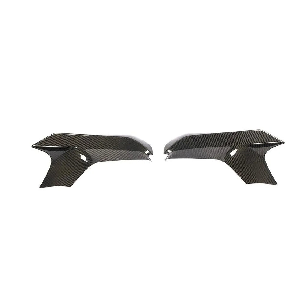 BMW F90 M5 carbon fiber front bumper corner splitters