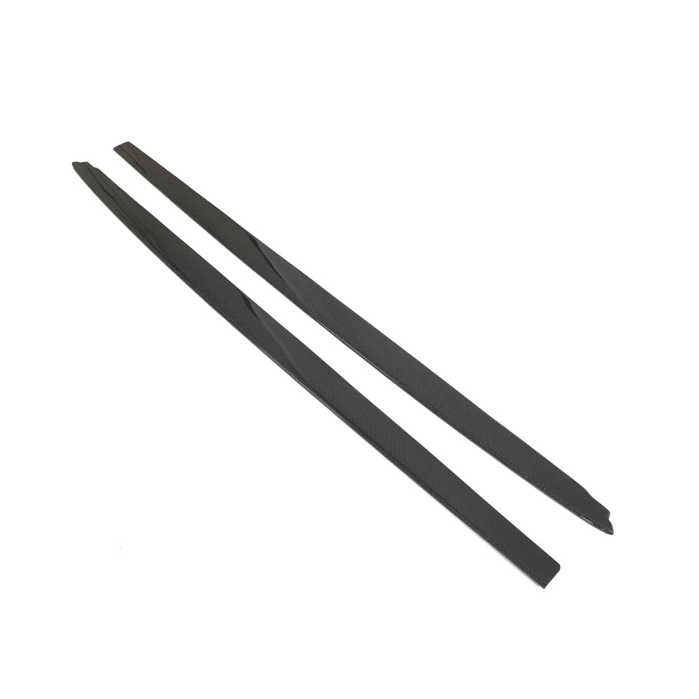 BMW G01 Pre-LCI carbon fiber side skirt panels side profile