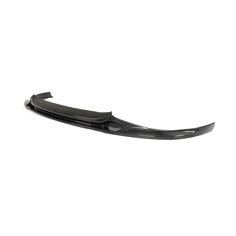 BMW G11 G12 LCI M Sport carbon fiber front lip side angle