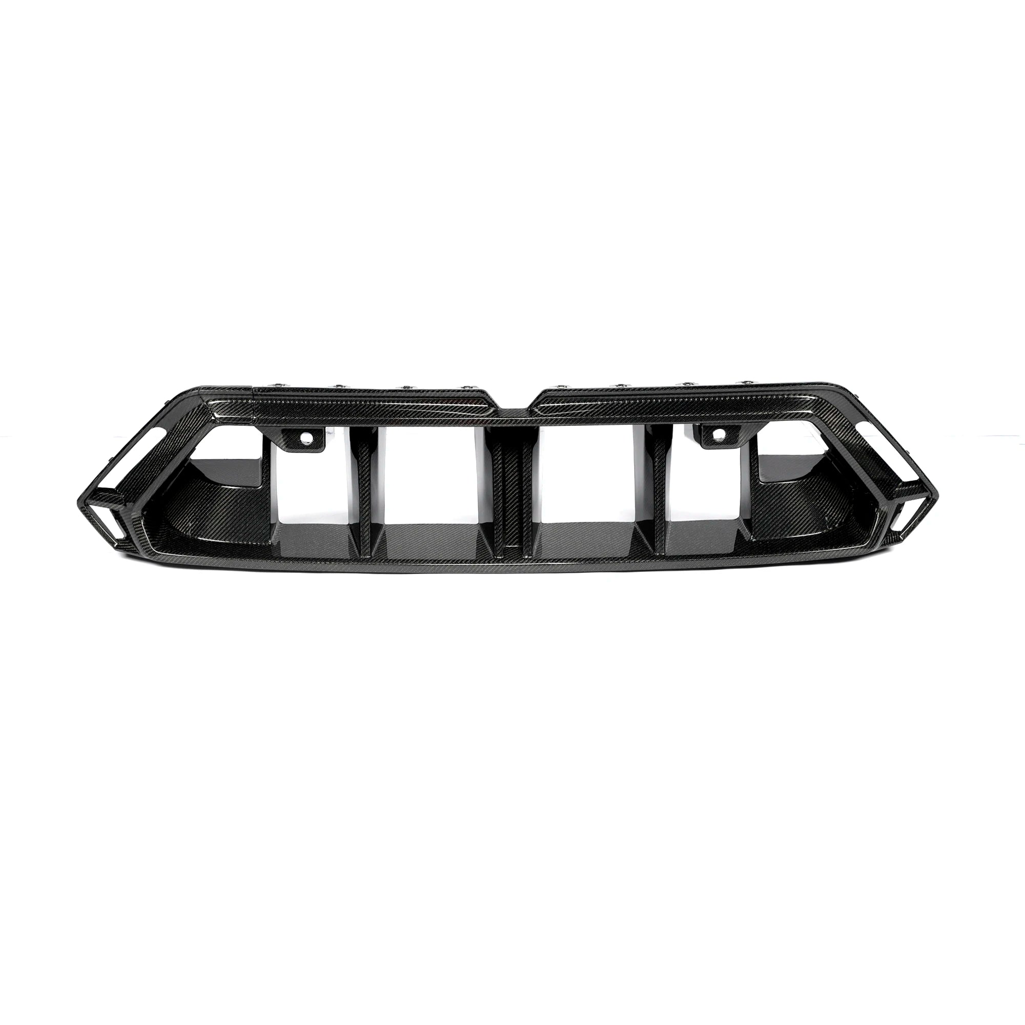 BMW G90 G99 M5 carbon fiber lower grille front view