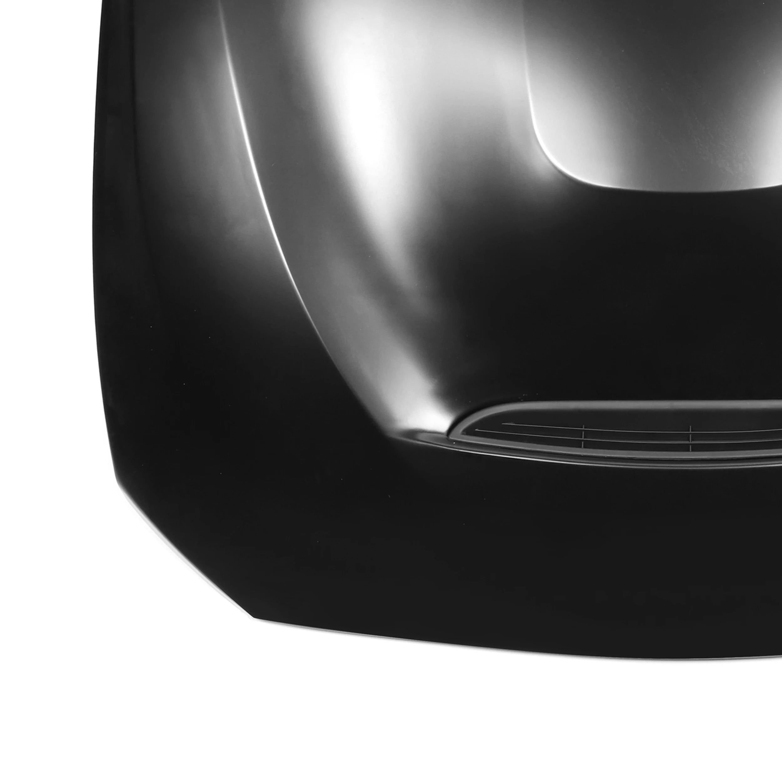 BMW GTS style aluminum hood front vent detail