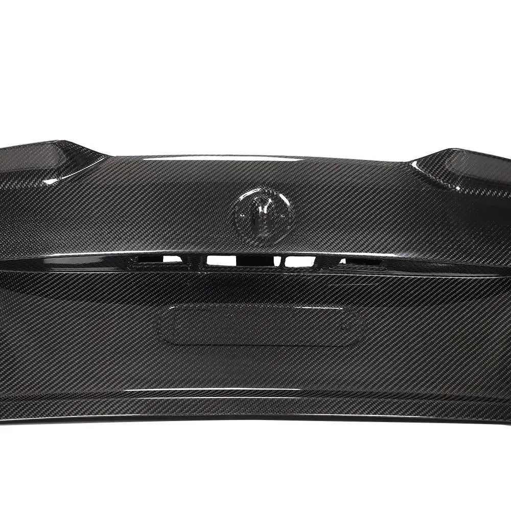 BMW M2 F87 gloss carbon fiber rear trunk lid