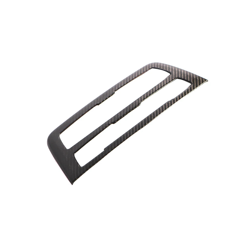 BMW 3 Series and 4 Series carbon fiber AC and media control panel trim