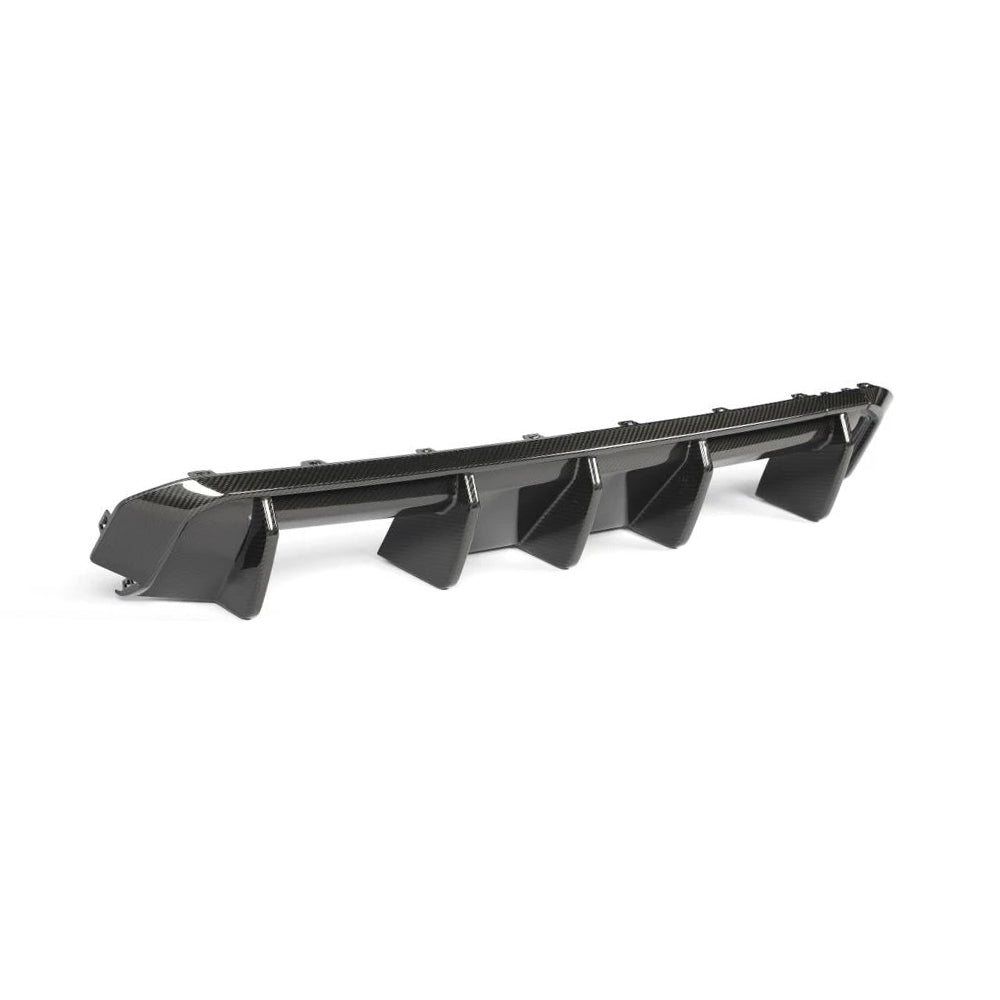 BMW M3 G80 M4 G82 G83 carbon fiber rear diffuser full view