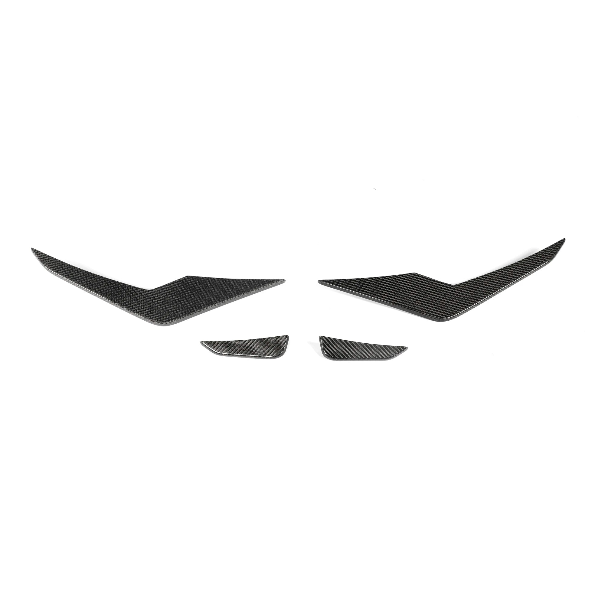 BMW M5 G90 G99 carbon fiber air knife front canards
