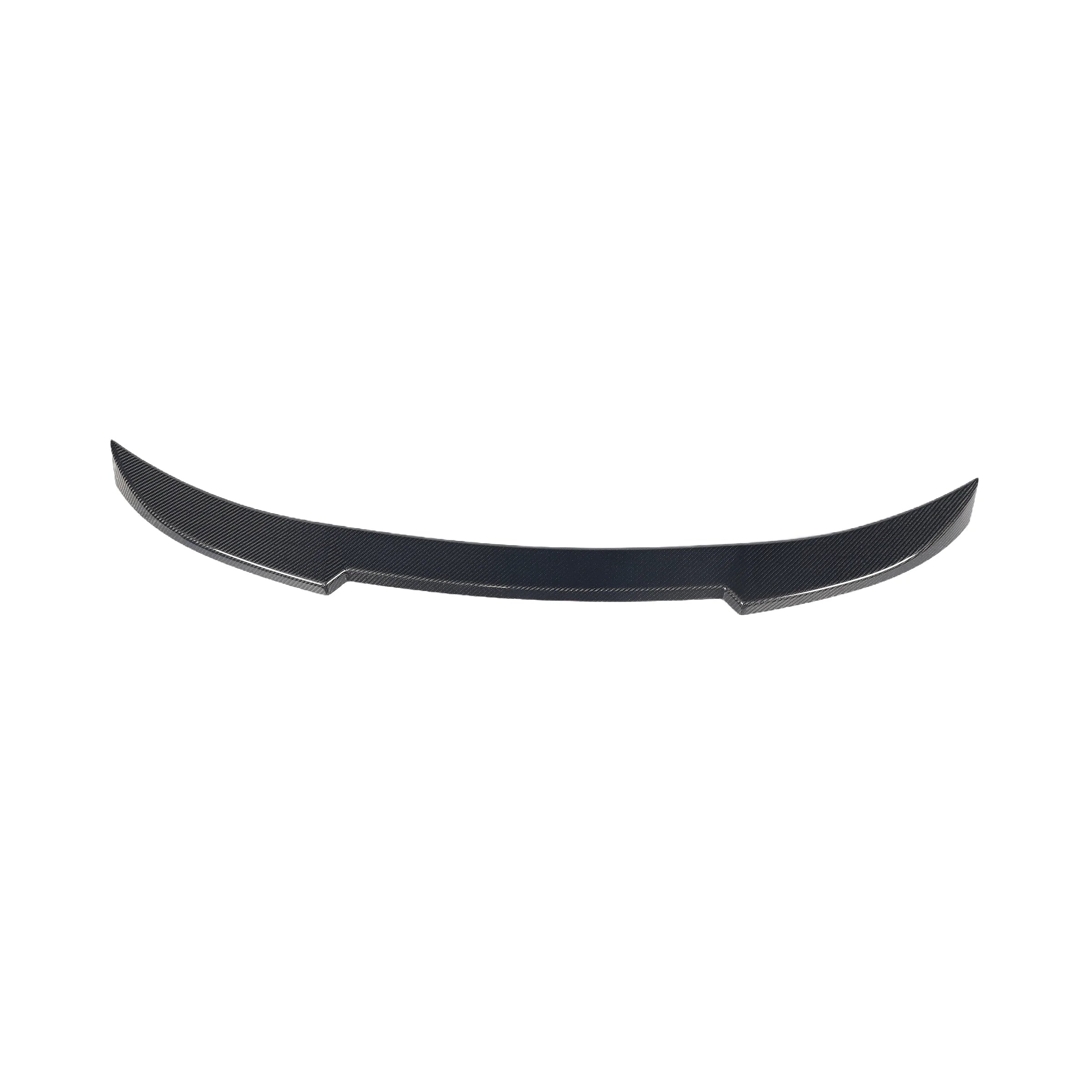 BMW M5 G90 gloss carbon fiber rear boot spoiler rear view