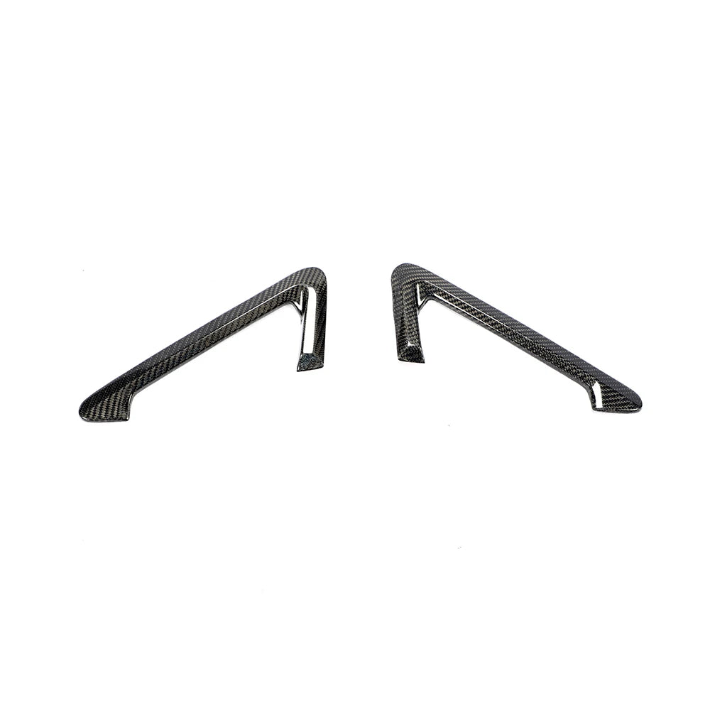 Gloss carbon fiber side fender vent trim for BMW X3 G01