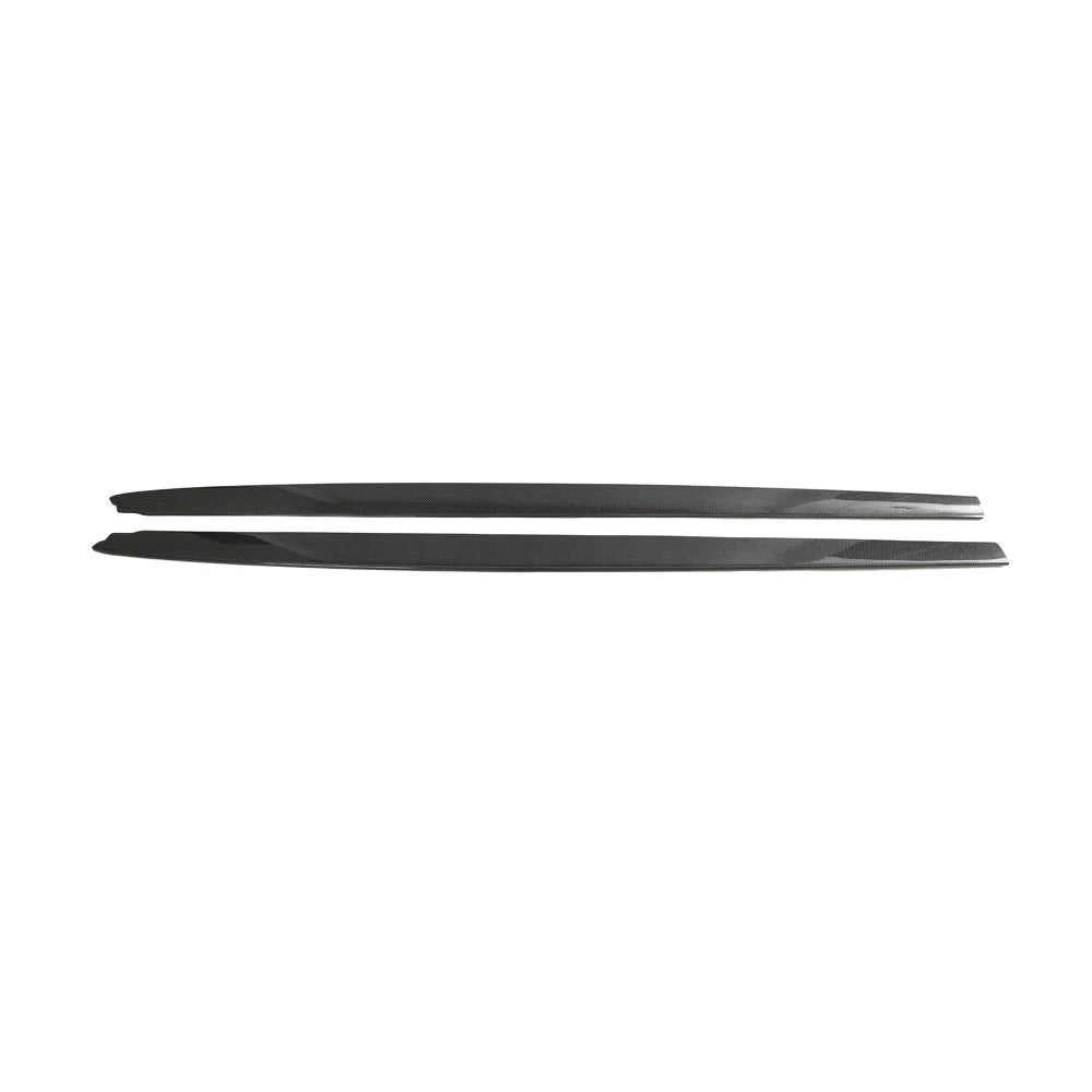 BMW X3 G01 Pre-LCI carbon fiber side skirt extensions full pair