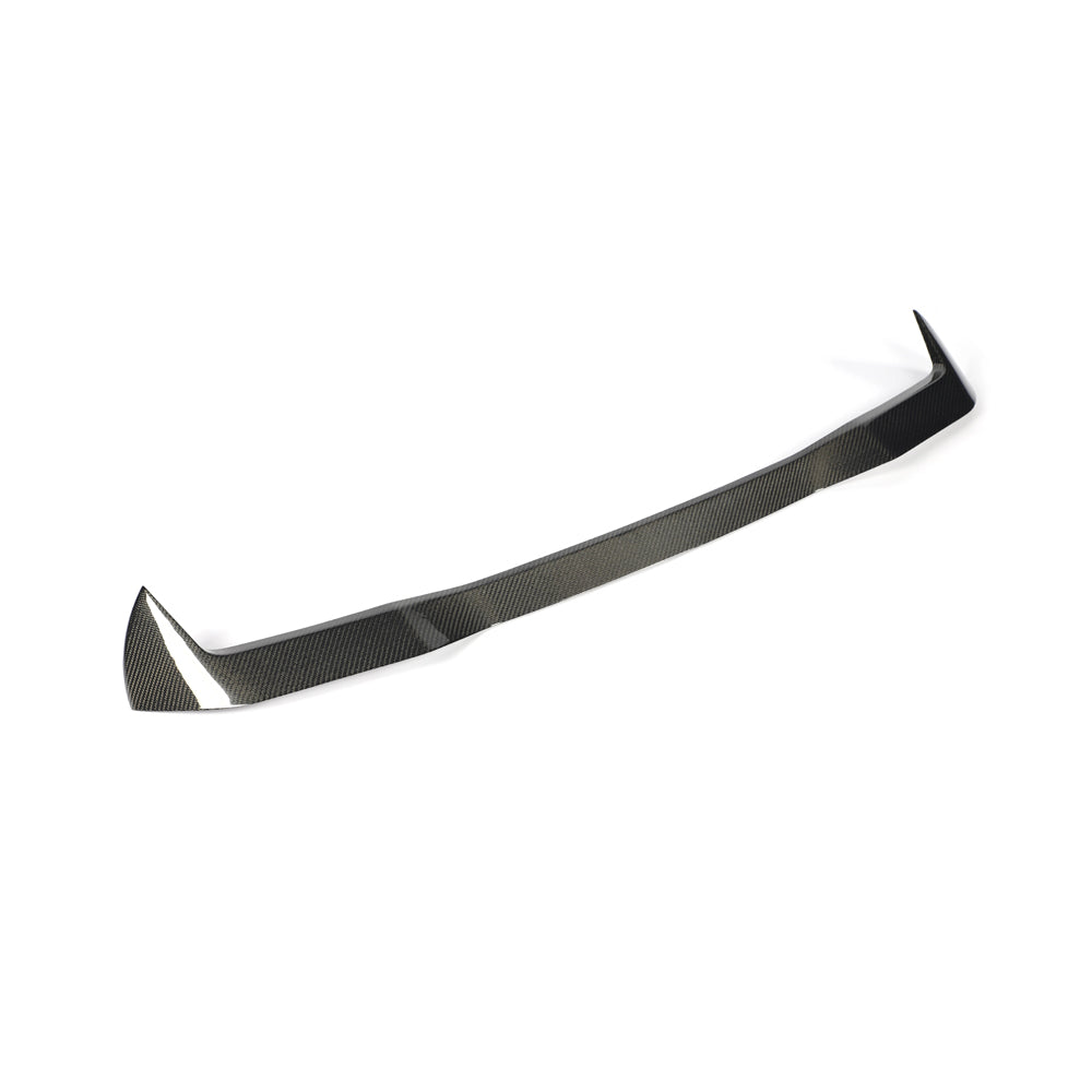 BMW X4 G02 X4 M F98 carbon fiber rear roof spoiler left angle