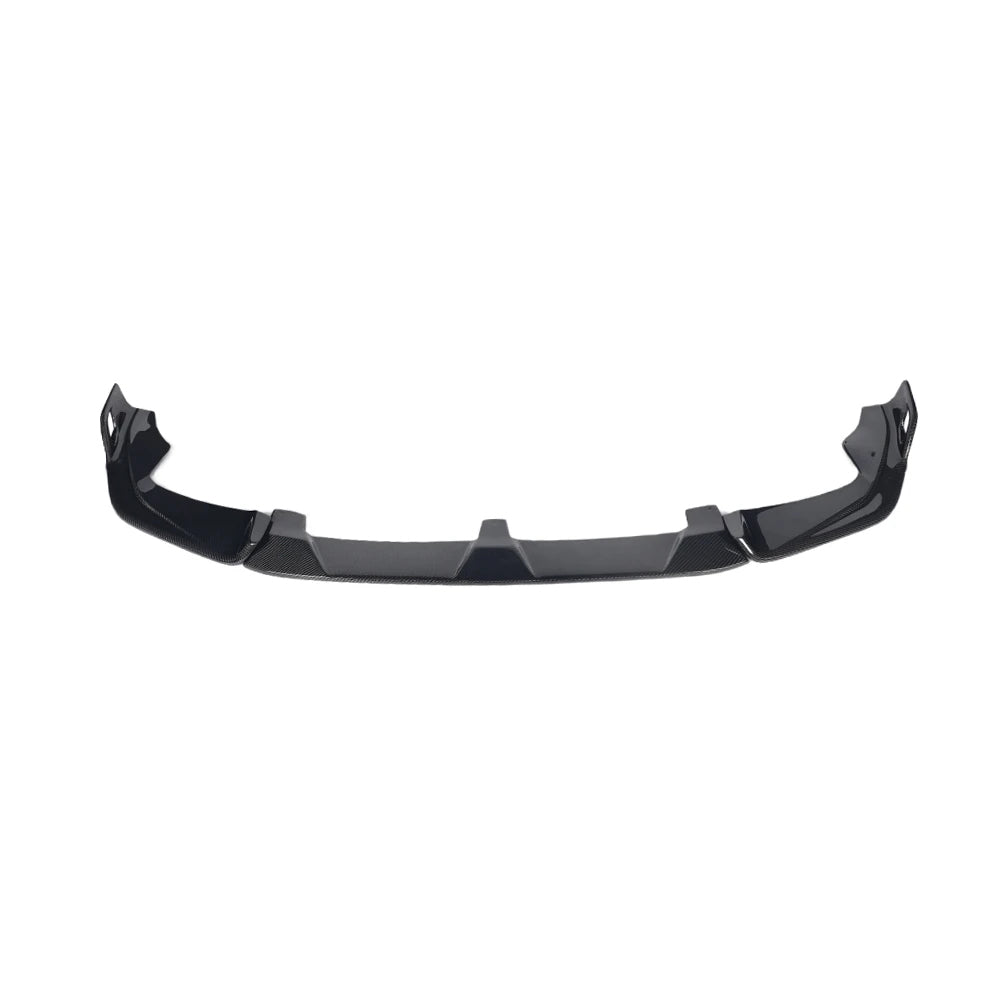 BMW X4 M F98 LCI carbon fiber front splitter full view