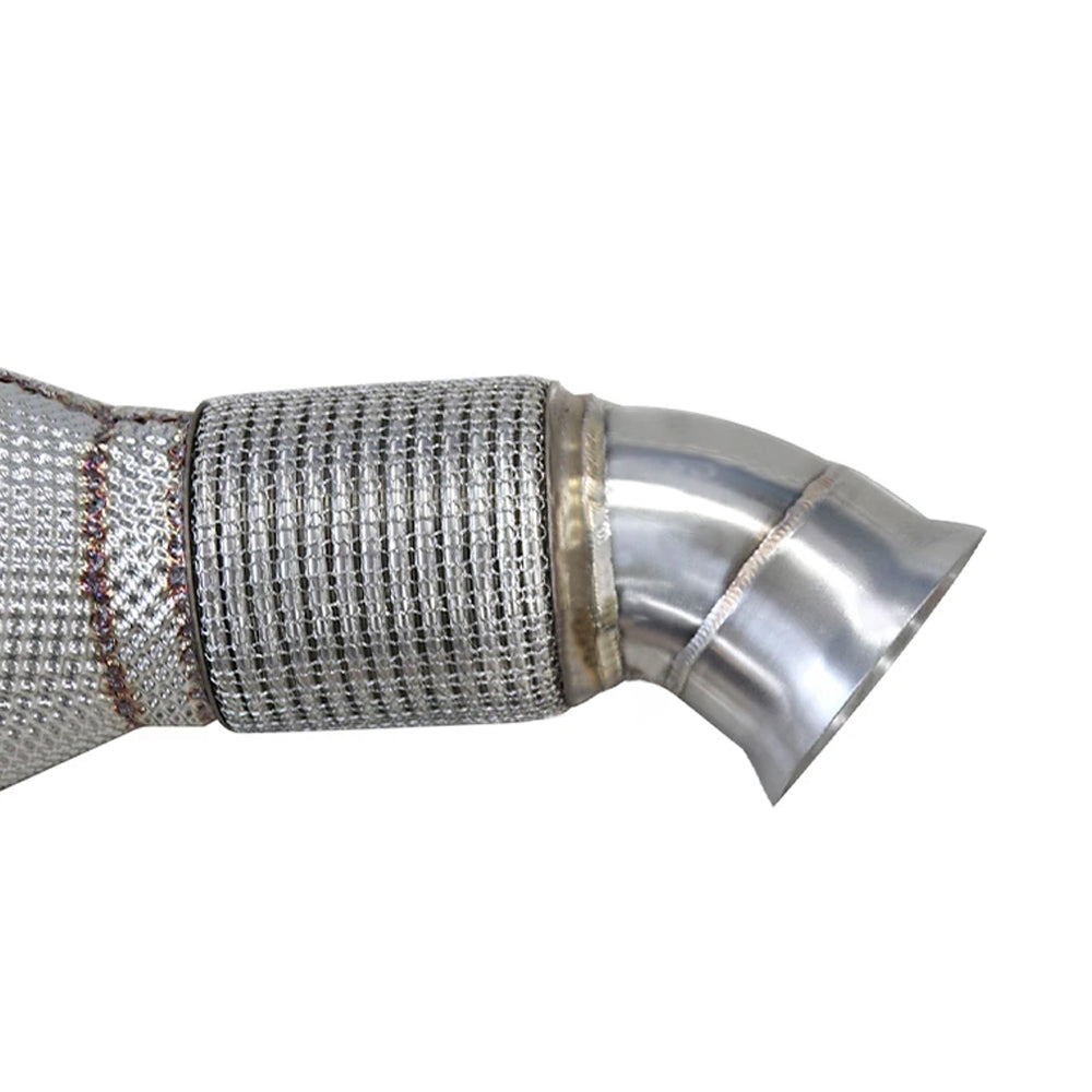 BMW X5 G05 X6 G06 B58 OPF catless downpipe flex section and outlet pipe