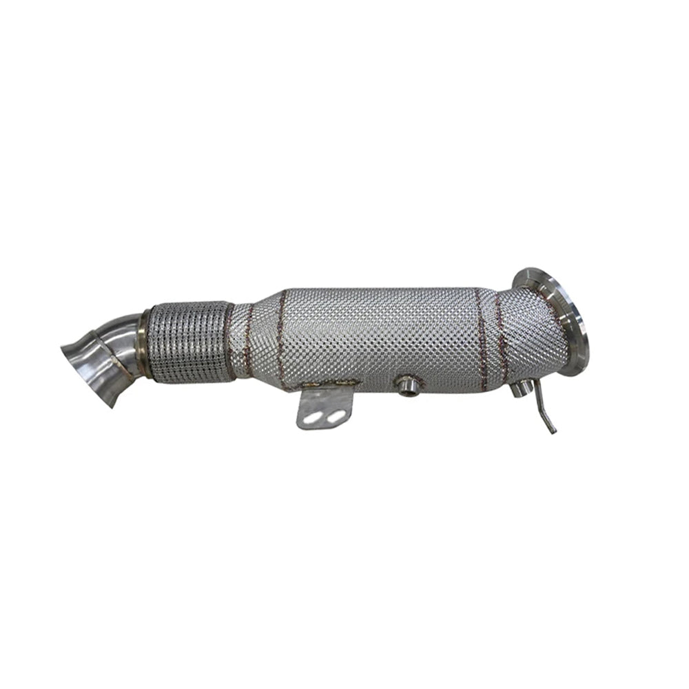 High-flow B58 OPF catless downpipe for BMW X5 G05 and X6 G06 xDrive40i
