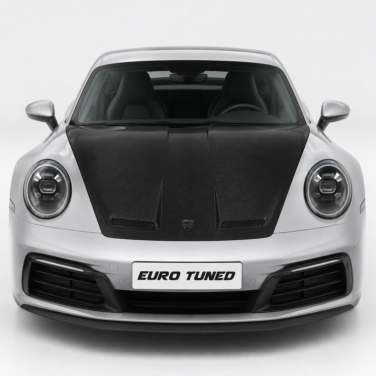 Porsche 911 992.1 Carrera S, 4S & GTS GT3-Style Dry Carbon Fiber Hood (2020–2023)