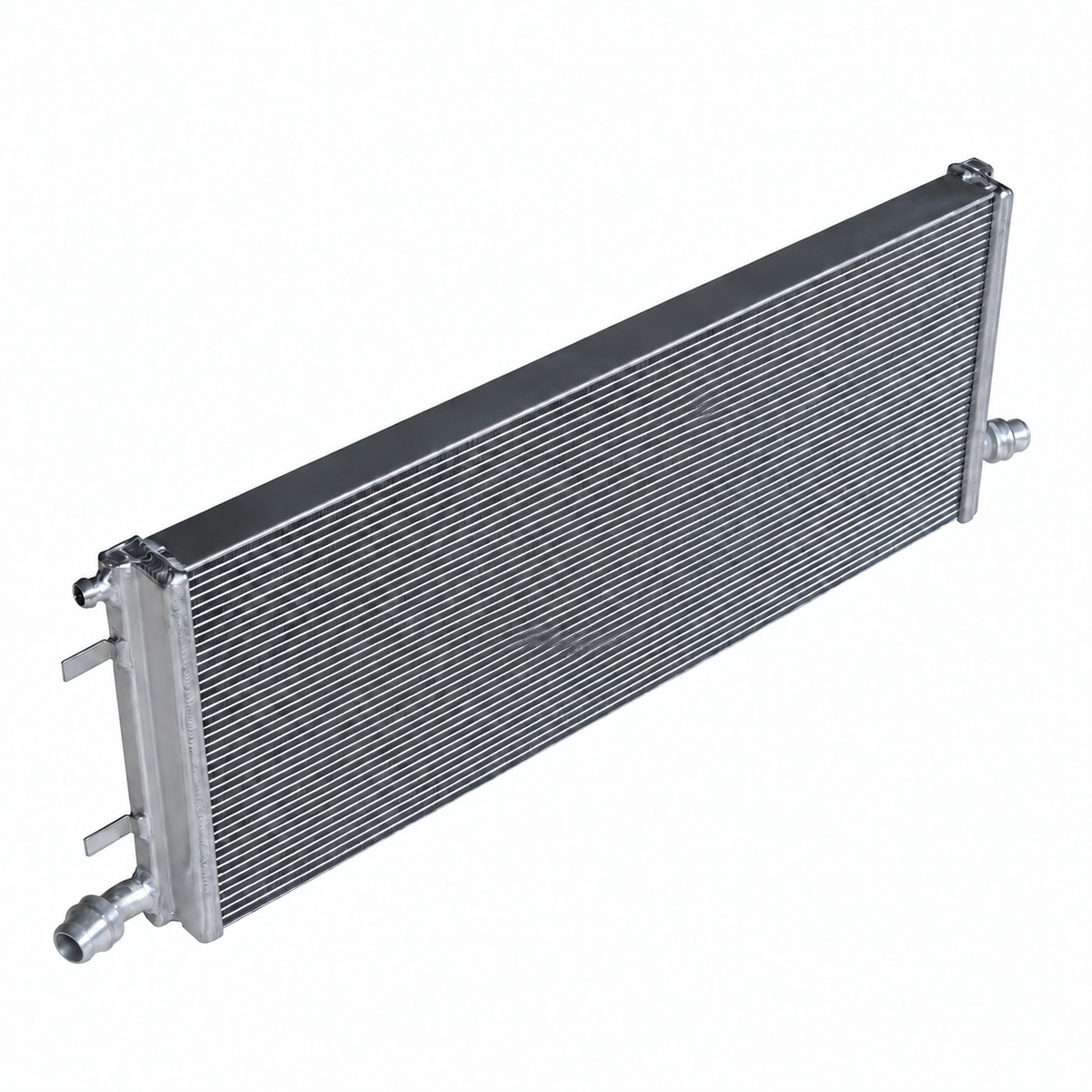 Mercedes-AMG A45 W177 M139 silver enlarged aluminum coolant radiator heat exchanger