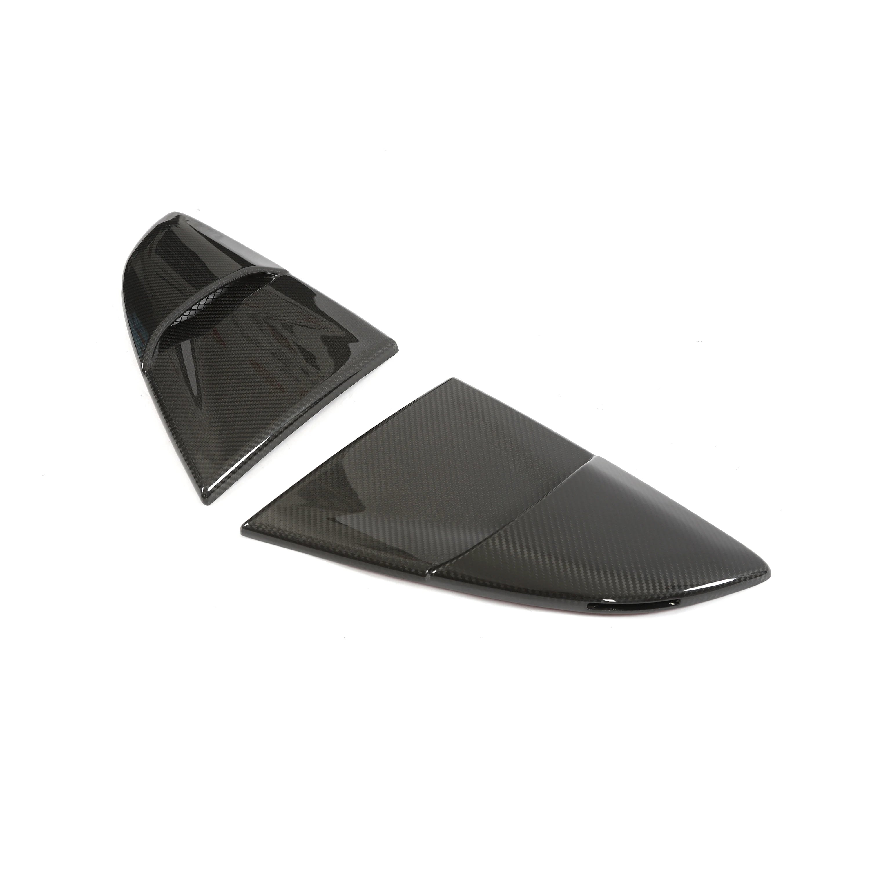 Porsche 718 Cayman 982 GTS carbon fiber rear window louvers